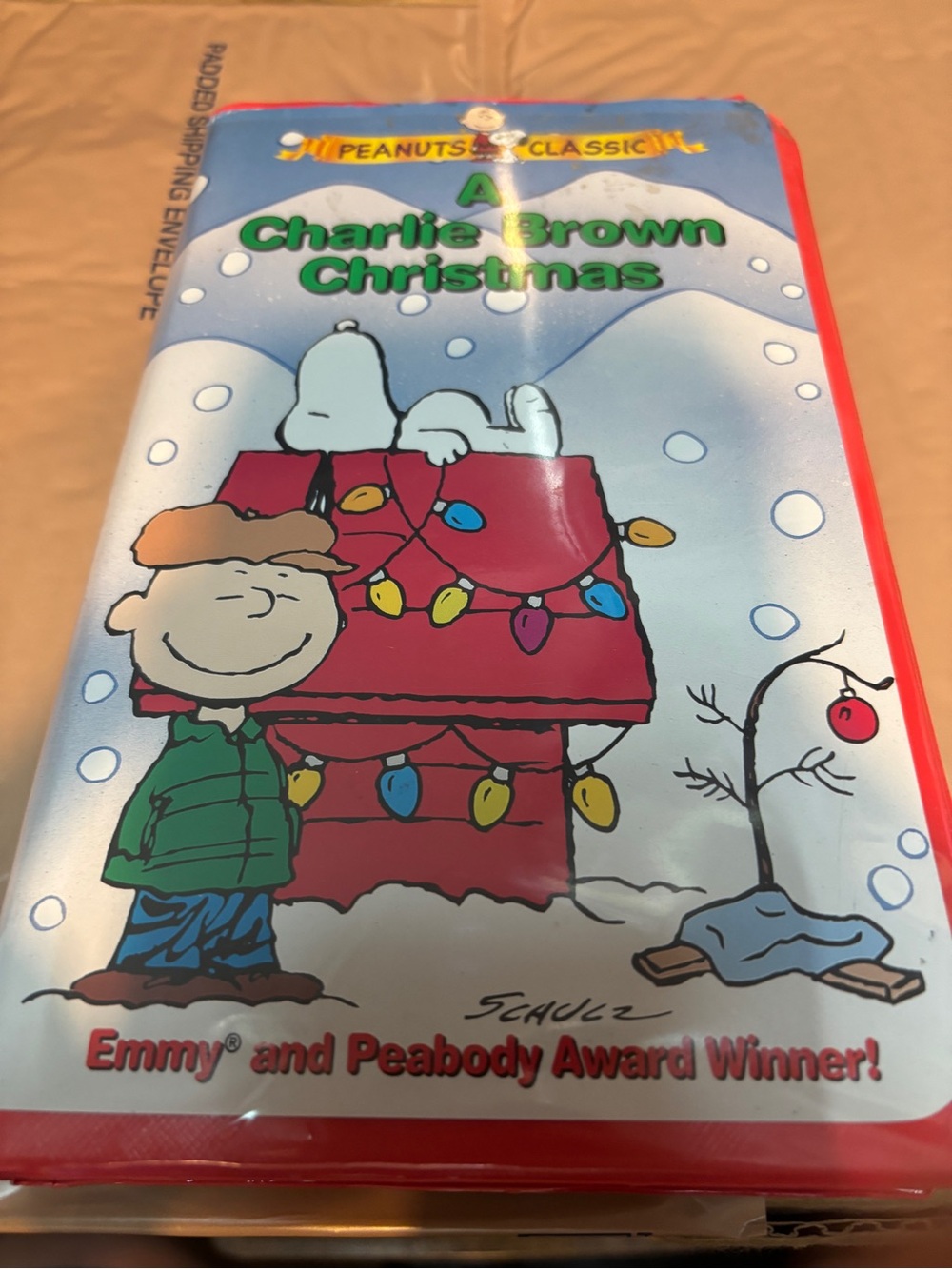 "A Charlie Brown Christmas" Vintage VHS movie tape